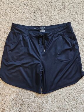 tek gear navy drawstring athletic shorts On The Go Gear